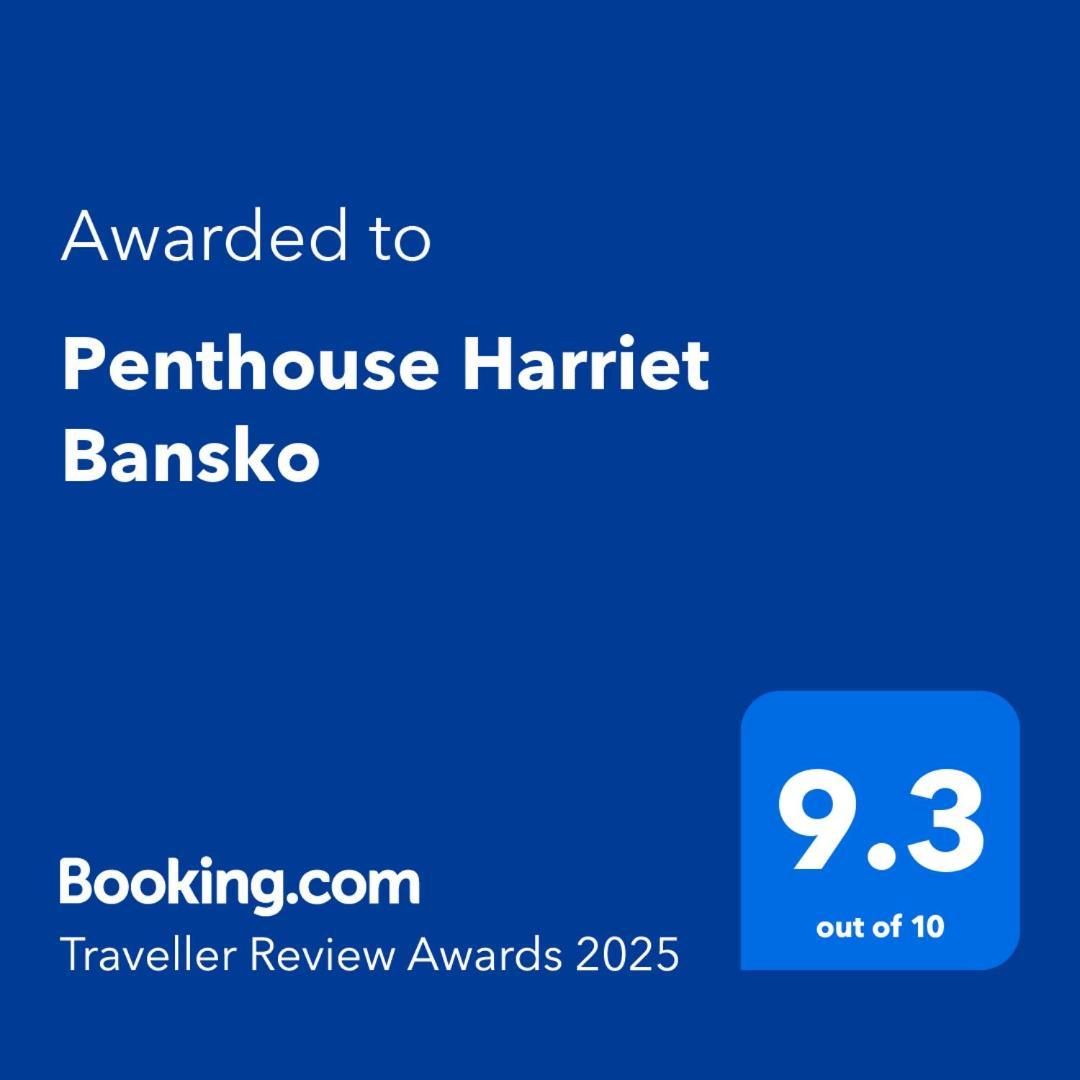 Apartament Penthouse Harriet Bansko Zewnętrze zdjęcie